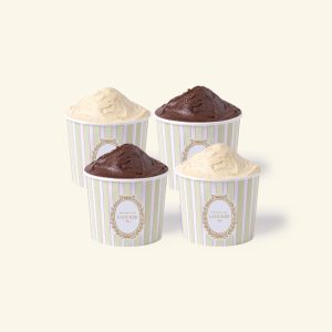Assortiment de Glaces "Vanille & Chocolat"