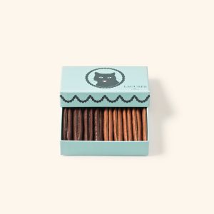 Coffret de Langues de Chat - Chocolat noir & lait