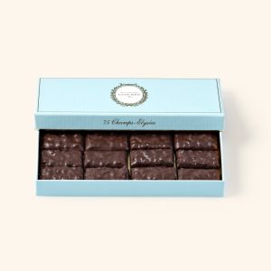 Coffret de 12 chocolats "75 Champs Elysées"
