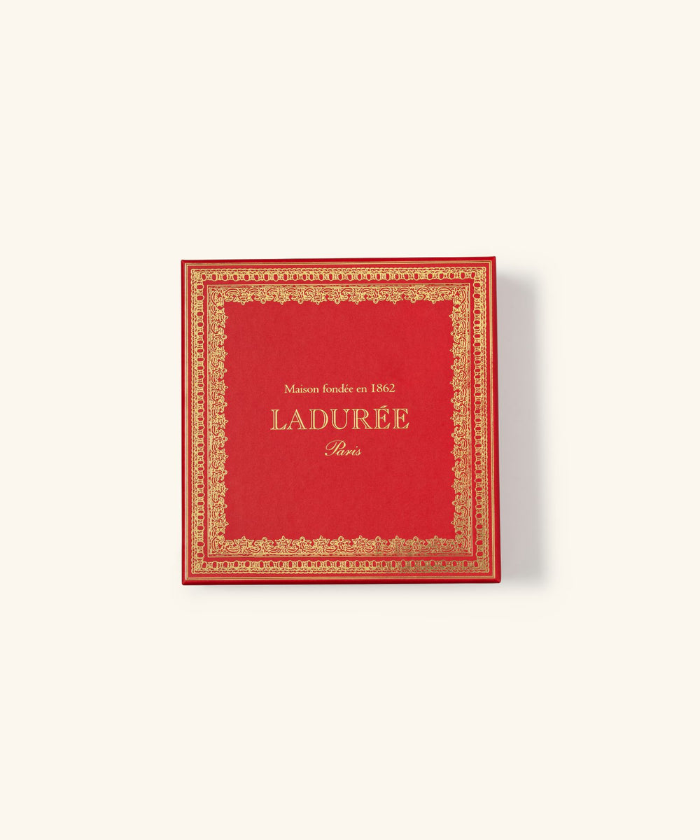 "Napoléon" 18 macarons gift box - Imperial Red - Image 3