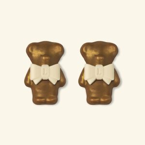 Duo of Ladurée Marshmallow Bears - Dulcey Chocolate