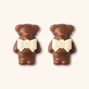 Duo d'oursons guimauve Ladurée - Chocolat au Lait