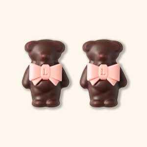 Duo d'oursons guimauve Ladurée - Chocolat Noir