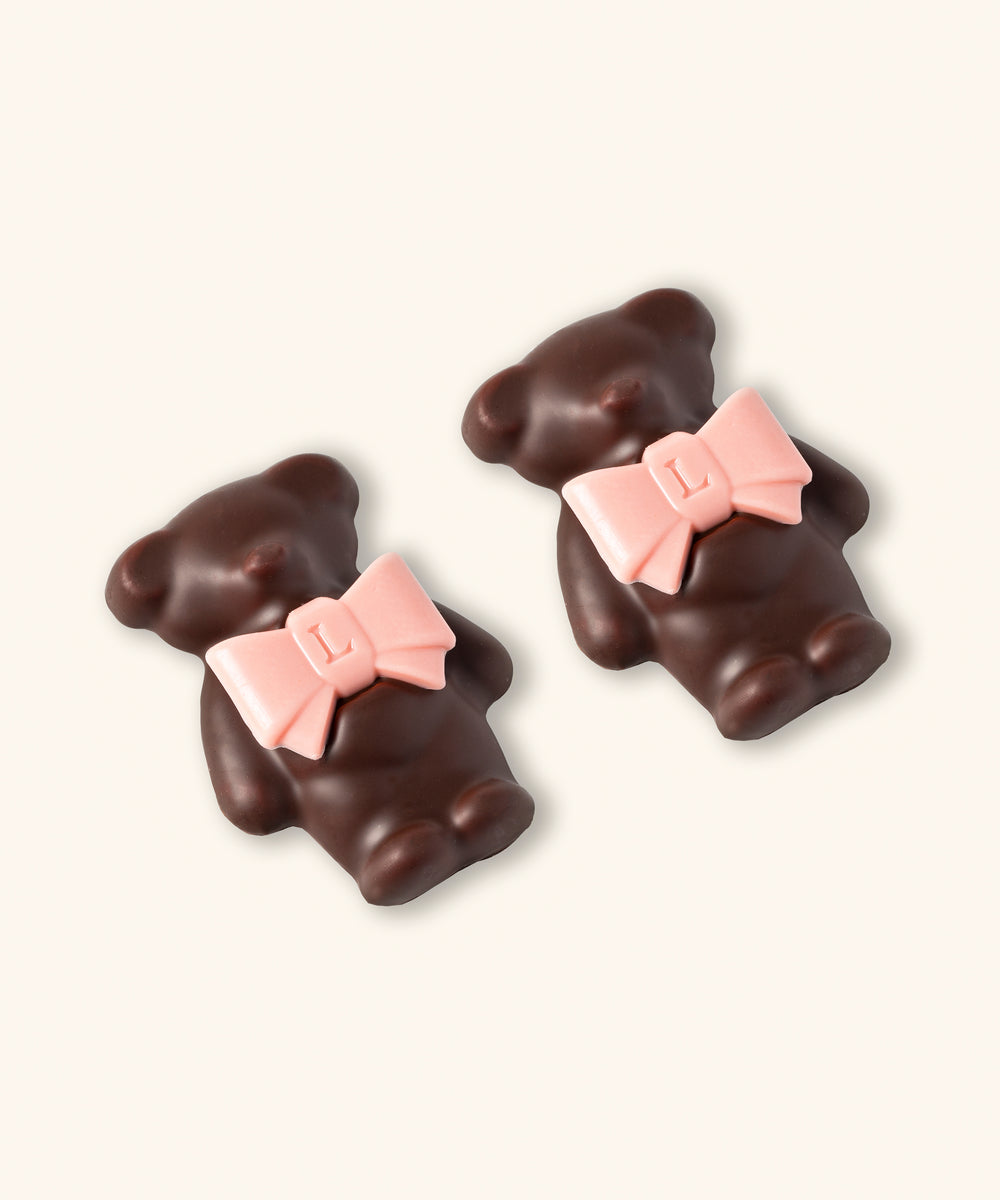 Duo d'oursons guimauve Ladurée - Chocolat Noir - Image 2