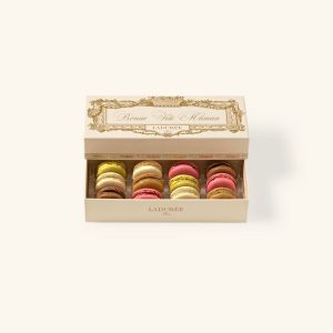 Coffret 12 macarons - Message au choix