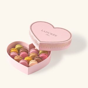 Coffret de 15 macarons "Cœur Intemporel"