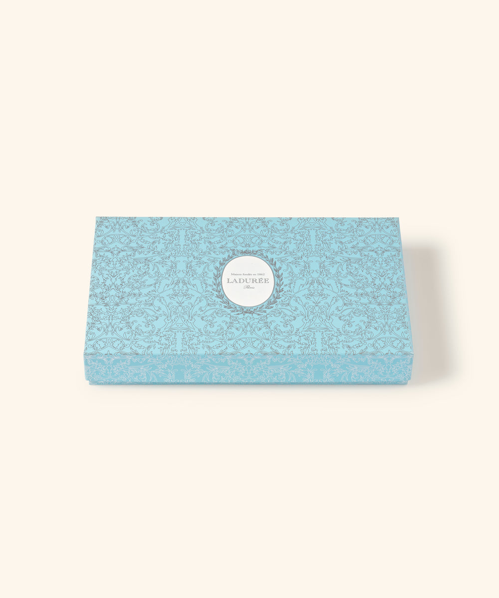 Coffret de 42 macarons "Arabesque" - bleu - Image 3