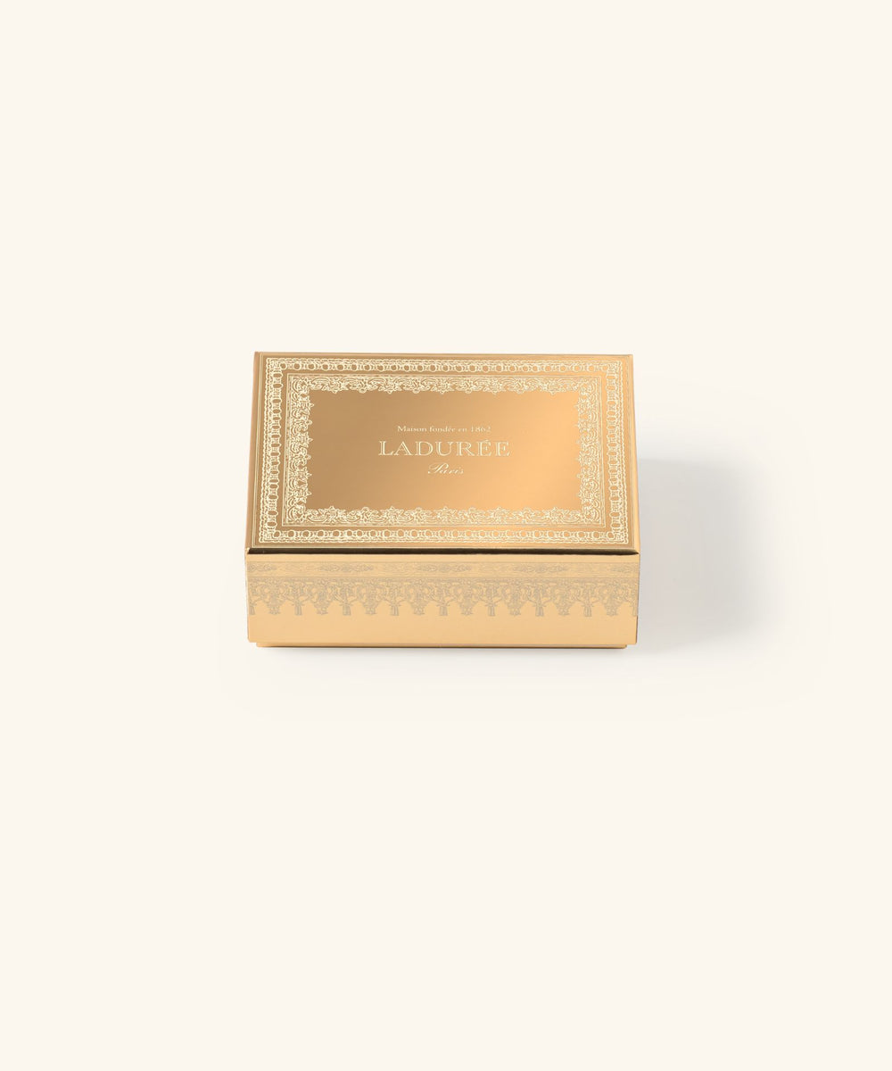 Coffret de 8 macarons "Napoléon" - Or - Image 3