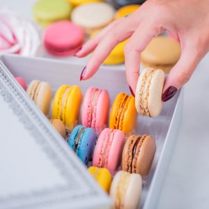 Coffret de macarons à composer