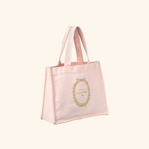 Mini tote bag rose Ladurée