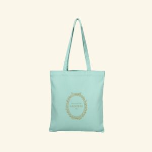 Tote bag bleu Ladurée